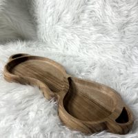 اردو خوری دو خانه چوب گردو