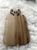 تخته سرو شاخ گوزنی چوب گردو1