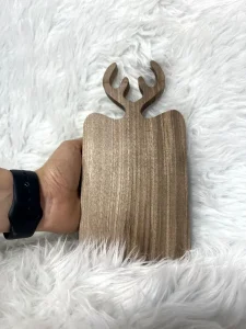 تخته سرو شاخ گوزنی چوب گردو2